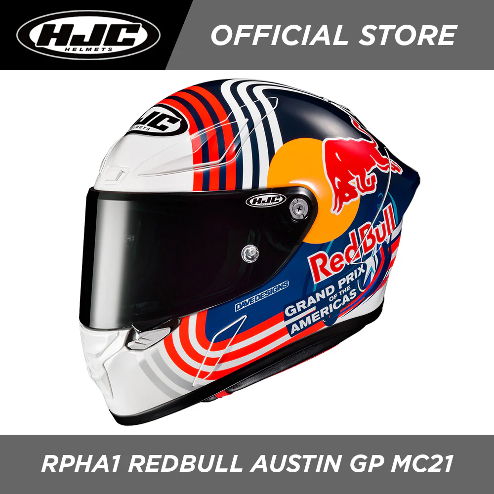 HJC Rpha1 Red Bull Austin GP MC21 (L)