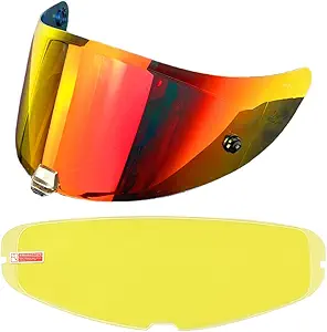 HJC Visor Fire Red HJ-26