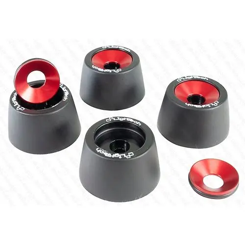 R1 Lightech Front and Rear Axle Sliders Red