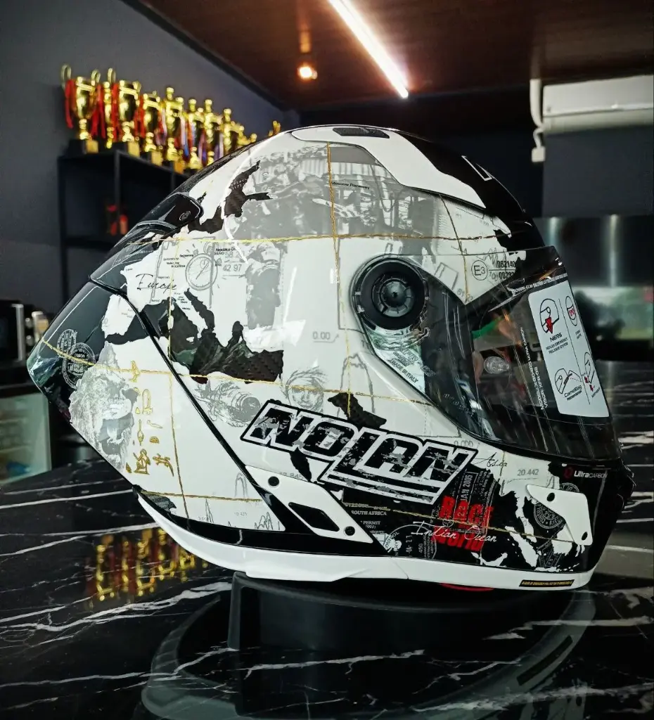 Nolan X-804 RS Replica C. Checa - Carbon (L)
