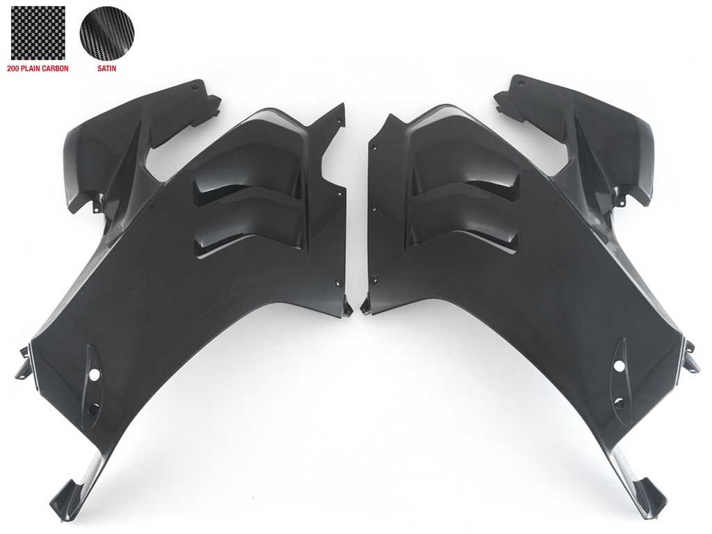 Panigale V4 Fullsix Fairing Side Panel Upper  (Right)