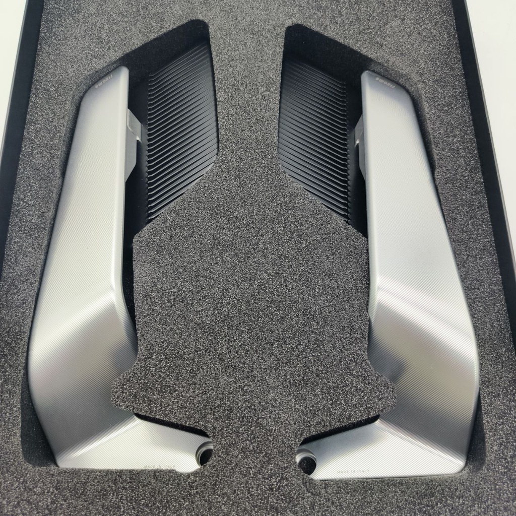 Rizoma Silver Stealth Max Mirrors 