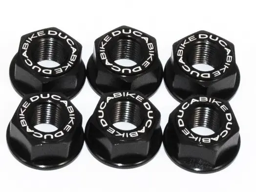 DBK Sprocket Nuts Black