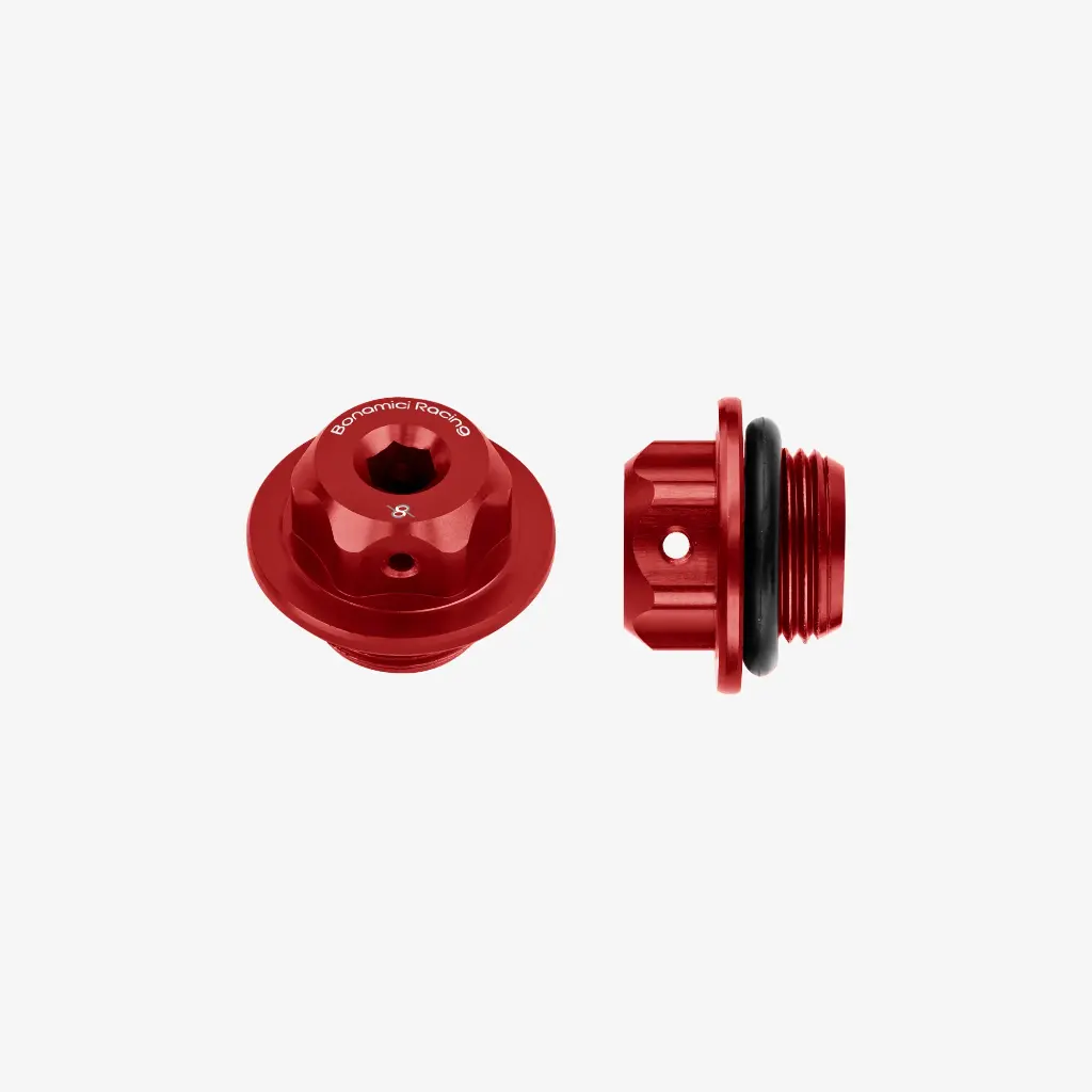 Bonamici Racing Oil Cap Red Suzuki