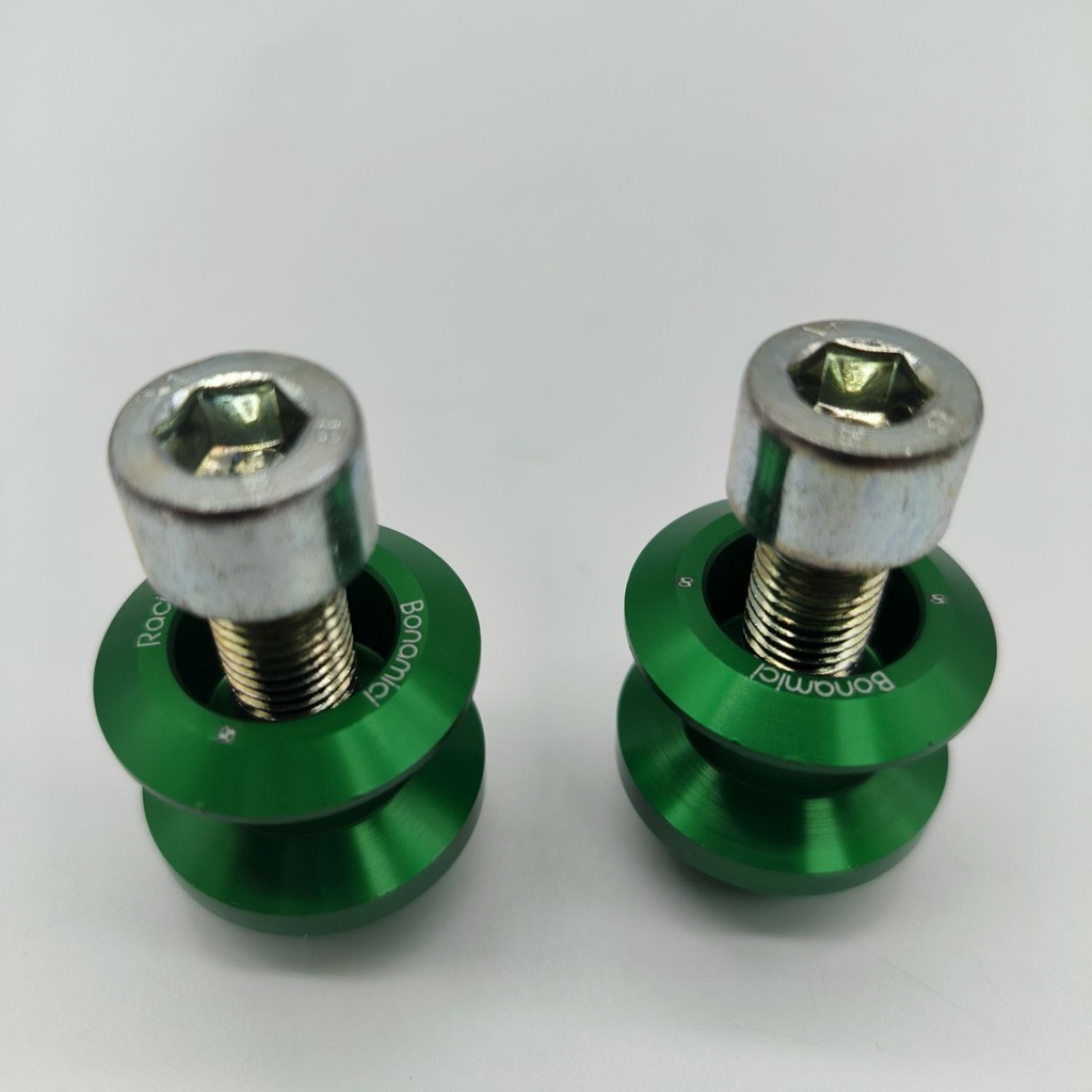 Bonamici Racing 10x1.25 Paddock Spools Green