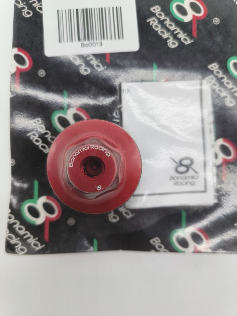 Bonamici Racing Oil Cap Red Yamaha