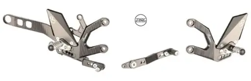 [FTRYA011] MT10 Lightech Rearset_STD 
