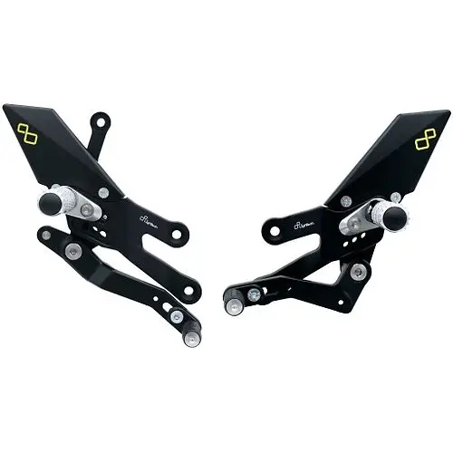 [FTRYA018] R7 Lightech Rearset STD Yamaha 
