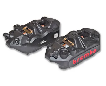 [220A39750] Brembo M4 Calipers 108mm (Black)