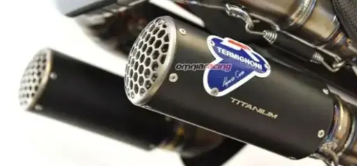 [D20009440TNT] Panigale V4 Termignoni Exhaust Muffler WSBK Replica Black