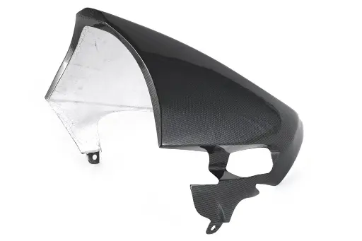 [MD-9915-S41] Panigale V2 Fullsix Belly Pan - Extension for Underseat Exhaust Satin