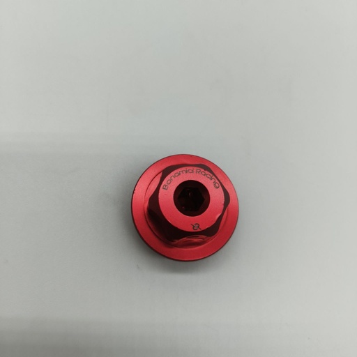 [T001] Bonamici Racing Oil cap Ducati RED