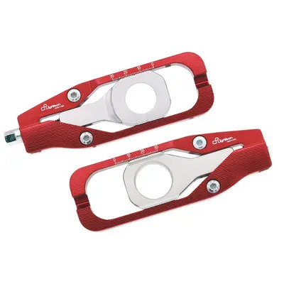 [TEKA005ROS] ZX6R/636 Lightech Chain Adjuster Red