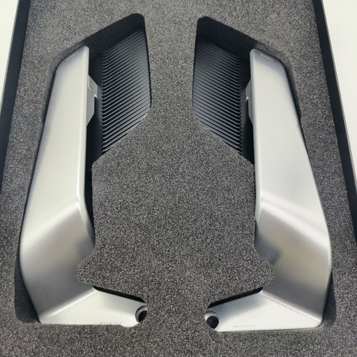 [BSN140A] Rizoma Silver Stealth Max Mirrors 