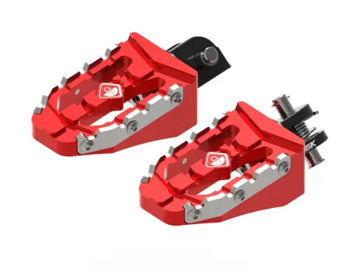[DBK.PPDV11A] MTS DBK Touring Pilot Footpegs Kit Red