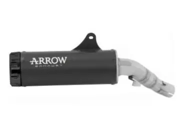 [74511RBN] CMX 1100 Arrow Rebel With Aluminium Dark End Cap Honda ´21-22 homologated muffler Slip on