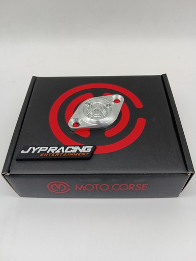 [102110014S] Ducati V4 MotoCorse Aluminum alternator cover with Titanium screws "New style"