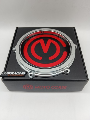 [102110045S] Ducati V4 MotoCorse Aluminum Oil Clutch Cover Frame For Clear Clutch Cover