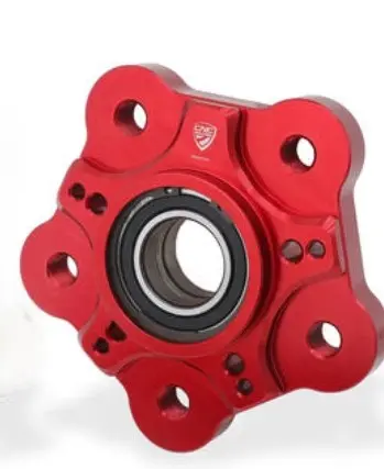 [FC252R] CNC Racing Ducati Rear Sprocket Flange Red
