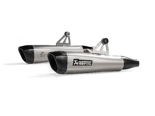 [S-T12SO4-HCQT] T120 Akrapovic Titanium Slip-On Boniville 