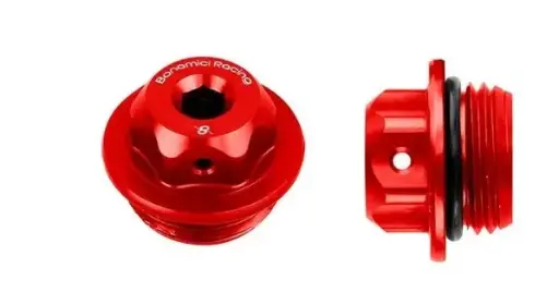 [T004-Red] Bonamici Racing Oil Cap