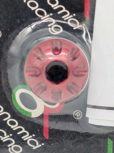 [PG00] Bonamici Racing Foot Peg Cap Red
