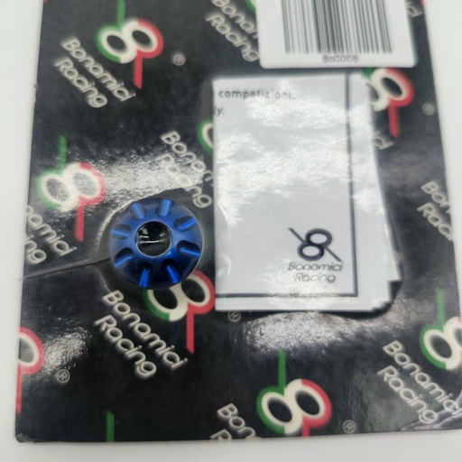 [PG00] Bonamici Racing Racing Foot Peg Cap Blue